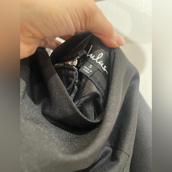 Lulus Black Open Back Dress - Picture 3 of 3